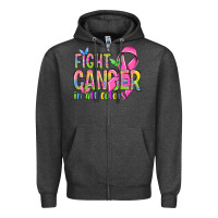 Fight Cancer In All Colors Zipper Hoodie | Teevron