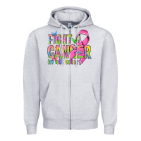Heather Grey fight cancer in all colors Zipper Hoodie - NancyCooperArtShop
