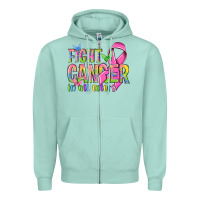Seafoam fight cancer in all colors Zipper Hoodie - NancyCooperArtShop