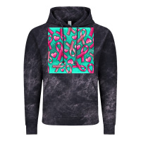 Cloud Black Cancer Ribbon with Heart Vintage Hoodie - texasbilliewilder