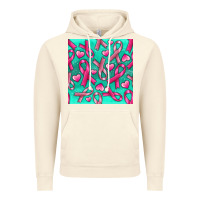 Vintage Artic Cancer Ribbon with Heart Vintage Hoodie - texasbilliewilder