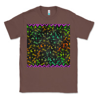 Chestnut halloween witch symbols seamless pattern Classic Tee - BundleAndBundleShop