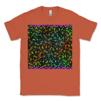 Copper halloween witch symbols seamless pattern Classic Tee - BundleAndBundleShop