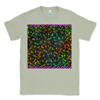 Matcha halloween witch symbols seamless pattern Classic Tee - BundleAndBundleShop