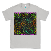 Moon Dust halloween witch symbols seamless pattern Classic Tee - BundleAndBundleShop