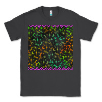 Smoke halloween witch symbols seamless pattern Classic Tee - BundleAndBundleShop