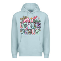 Blue Mist silly rabbit easter jesus Premium Hoodie - Artiststas