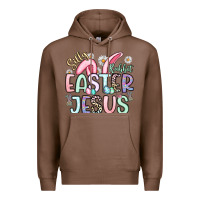 Chestnut silly rabbit easter jesus Premium Hoodie - Artiststas