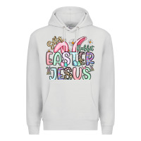 Dove Grey silly rabbit easter jesus Premium Hoodie - Artiststas