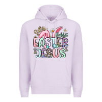 Lilac silly rabbit easter jesus Premium Hoodie - Artiststas