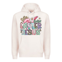 Pale Pink silly rabbit easter jesus Premium Hoodie - Artiststas