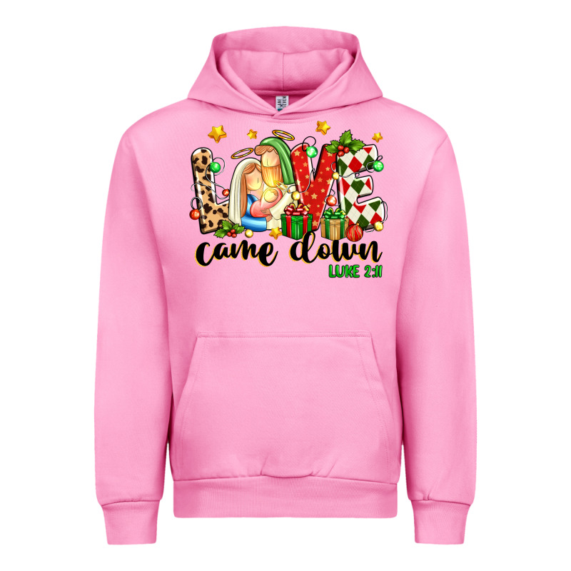Love Came Down Luke 2 11 Urban Hoodie by texasbilliewilder | Teevron