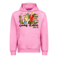 Fuchsia Pink love came down luke 2 11 Urban Hoodie - texasbilliewilder