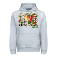 Heather Grey love came down luke 2 11 Urban Hoodie - texasbilliewilder