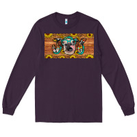 Plum joy license plate Long Sleeve Tee - Artiststas