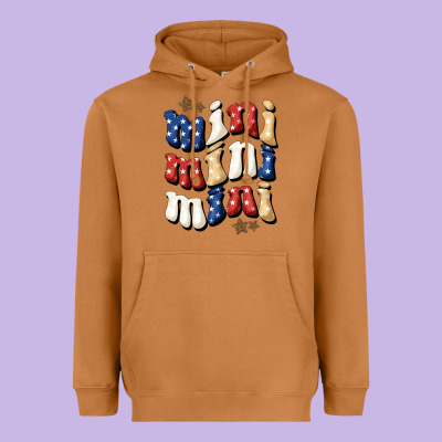 American Mini Heavyweight Hoodie Designed By Nancycooperartshop