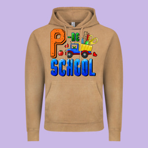 P Re School Vintage Hoodie Designed By Ranaportraitstore