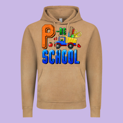 P Re School Vintage Hoodie Designed By Ranaportraitstore