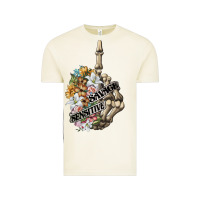 Vintage Arctic sensitive savage skeleton middle finger Vintage Tee - FaDigitalArtStudio