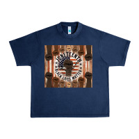 Navy black lives matter Urban Heavy Tee - HRA Design Shop