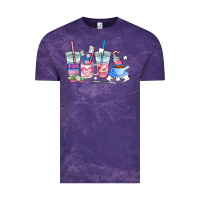 Cloud Purple dentist coffee cups Vintage Tee - AdoDesignShop