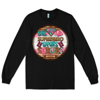 Black nurse round earrings 1 Long Sleeve Tee - BundleAndBundleShop