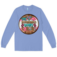 Colony Blue nurse round earrings 1 Long Sleeve Tee - BundleAndBundleShop