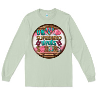 Matcha nurse round earrings 1 Long Sleeve Tee - BundleAndBundleShop