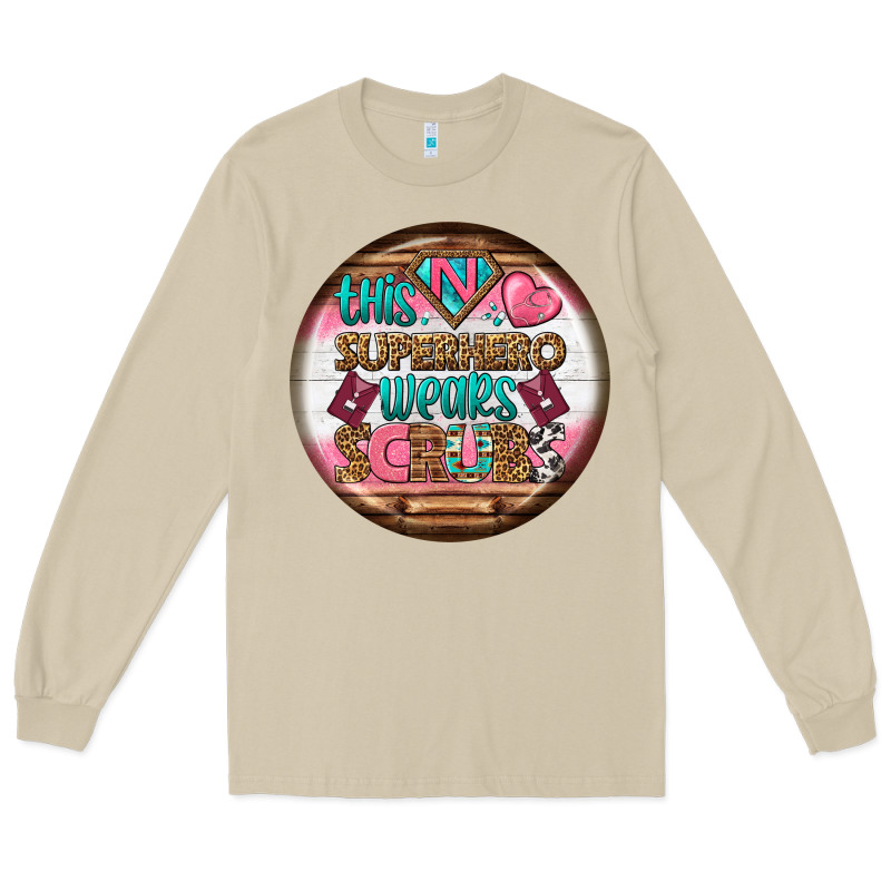Nurse Round Earrings 1 Long Sleeve Tee by BundleAndBundleShop | Teevron