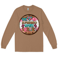 Toasted Coconut nurse round earrings 1 Long Sleeve Tee - BundleAndBundleShop