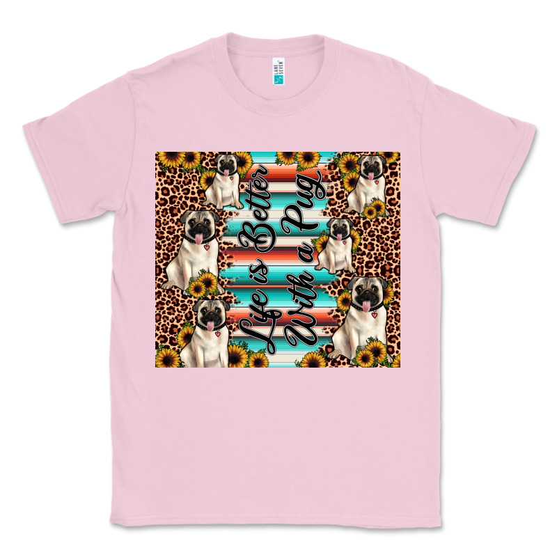 Life Is Better With A Pug Classic Tee by JahusDesignShop | Teevron