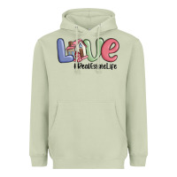 Matcha love real estate life Heavyweight Hoodie - MaliasSmallBusiness