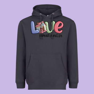 Love Real Estate Life Heavyweight Hoodie Designed By Maliassmallbusiness