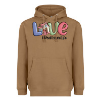 Toasted Coconut love real estate life Heavyweight Hoodie - MaliasSmallBusiness