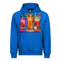 Cobalt hallothanksmas coffee cups Urban Hoodie - texasbilliewilder