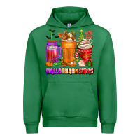 Emerald hallothanksmas coffee cups Urban Hoodie - texasbilliewilder