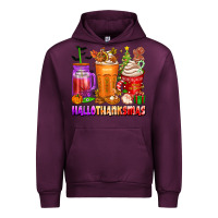 Mauve Wine hallothanksmas coffee cups Urban Hoodie - texasbilliewilder