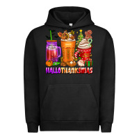 Pigment Black hallothanksmas coffee cups Urban Hoodie - texasbilliewilder