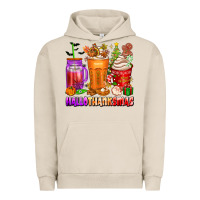 Pigment French Oak hallothanksmas coffee cups Urban Hoodie - texasbilliewilder