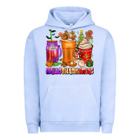 Pigment Grape Ice hallothanksmas coffee cups Urban Hoodie - texasbilliewilder