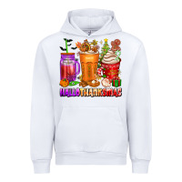 White hallothanksmas coffee cups Urban Hoodie - texasbilliewilder