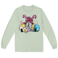 Matcha easter gnome with eggs Long Sleeve Tee - AdoDesignShop