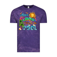 Cloud Purple adios school i ll be at the pool Vintage Tee - HRA Design Shop