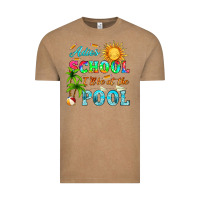 Vintage Coffee adios school i ll be at the pool Vintage Tee - HRA Design Shop