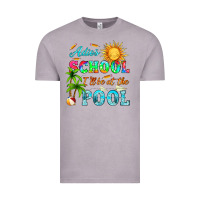 Vintage Zinc adios school i ll be at the pool Vintage Tee - HRA Design Shop
