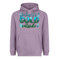 Lavender baby its cold outside Heavyweight Hoodie - NancyCooperArtShop