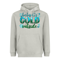 Moon Dust baby its cold outside Heavyweight Hoodie - NancyCooperArtShop