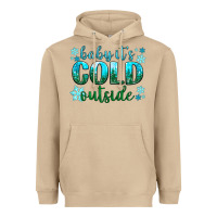 Mushroom baby its cold outside Heavyweight Hoodie - NancyCooperArtShop