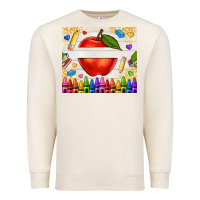 Sandshell custom teacher name apple Premium Sweatshirt - NancyCooperArtShop