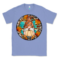 Colony Blue fall gnomes round earrings Classic Tee - Artiststas